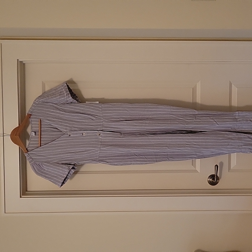 Old Navy striped jumpsuit size S